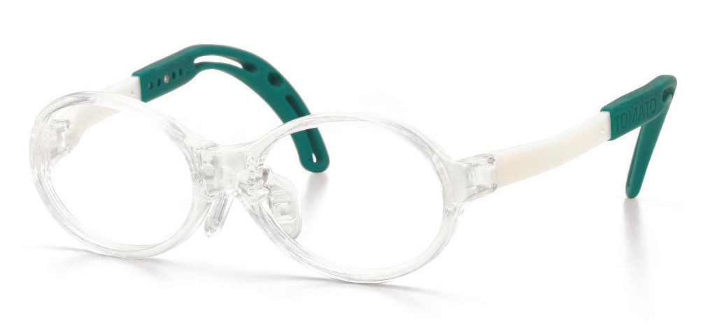 safe eyewear for baby clear green